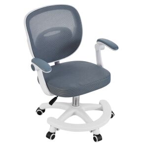 Forgószék, szürke/fehér, TRIXI TYP 2 143536425 - Ifjúsági szék