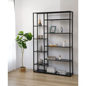 Polcállvány, fekete, BILOTE TYP 4 143536584 - Nappali bútor