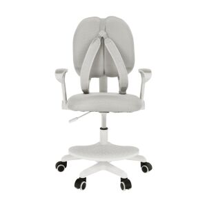 Növekvő szék alappal és pántokkal, szürke/fehér, ANAIS 143536612 - Ifjúsági szék