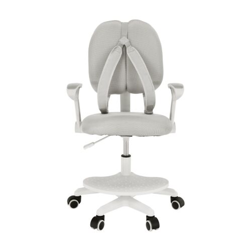 Növekvő szék alappal és pántokkal, szürke/fehér, ANAIS 143536612