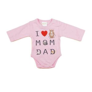 Feliratos hosszú ujjú baba body 143537943 - Asti