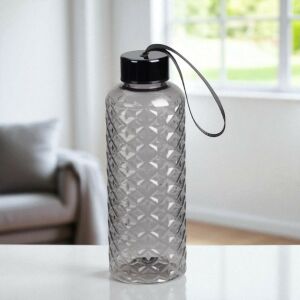 Excellent Houseware díszes kulacs 500ml - fekete színben