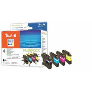 Peach PI500-91 cartușe cu cerneală Negru, Cyan, Magenta, Galben 143549182 - Peach