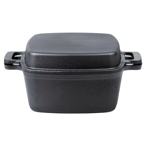 Öntöttvas edény 2 az 1-ben 25 cm 4,5 liter + 1,8 liter