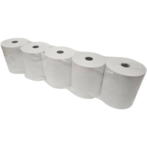 Pénztárgépszalag, hőpapír 80/80, 80 mm széles, 75fm hosszú, cséve 12mm, 5 tekercs/csomag