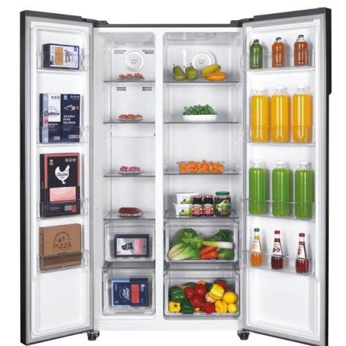 Candy CHSVN-174X inox, Side-by-Side, Hűtő:347L, Fagyasztó:185L, No frost hűtőszekrény 143553716