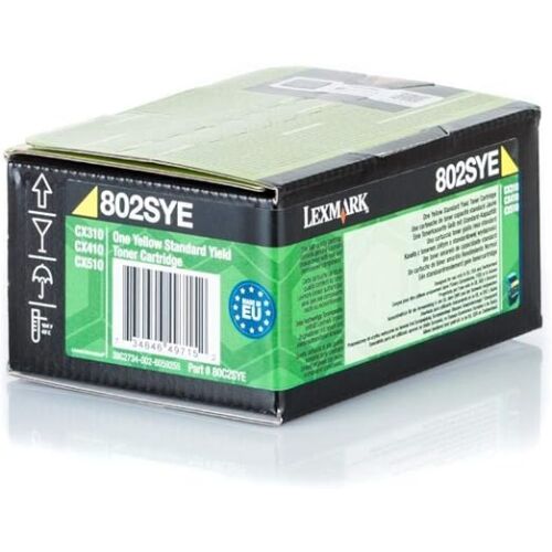 Lexmark 80C2SYE Sárga festékkazetta - Eredeti csomagolás - Lexmark