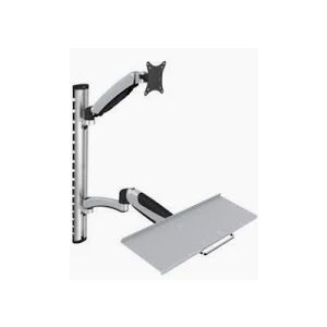 Digitus DA-90354 asztali TV konzol 68,6 cm (27") Fali Ezüst 143555102 - Assmann