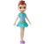 Mattel Polly Pocket Lila baba vörös hajjal és türkiz ruhával