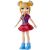 Mattel Polly Pocket Lila baba szőke hajjal és piros ruhával