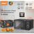 Mikrovlnná rúra RAF, 20 l, 800 W, čierna, R-8008B 143556437