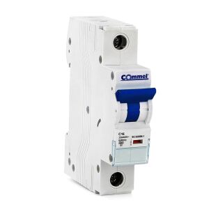 Wyłącznik nadprądowy Commel 32A 1P C, 6kA 143556699 - Wyłącznik automatyczny