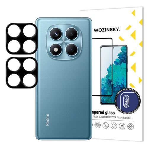 Wozinsky Full Camera Glass kamera lencse védő edzett üveg Xiaomi Redmi Note 14 Pro Plus - 2 db