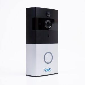 Inteligentny wideodomofon PNI SafeHome PT710B, WiFi, HD, P2P, dedykowana aplikacja Tuya Smart, w zestawie z lepką podkładką Blue 143558985 - Interkom