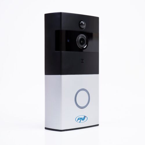 Pametni video portafon PNI SafeHome PT710B, WiFi, HD, P2P, namjenska aplikacija Tuya Smart, s priloženim sticky Pad Blue 143558985