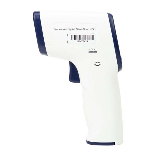 Digitales Thermometer SilverCloud UF41 für Körper und Oberflächen, Infrarot-Technologie, berührungslos, Sprachwarnung