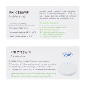 PNI CT28WIFI Internet Hub für das PNI CT28 Steuermodul mit 8 Fußbodenheizungszonen 143559240 - Bridges