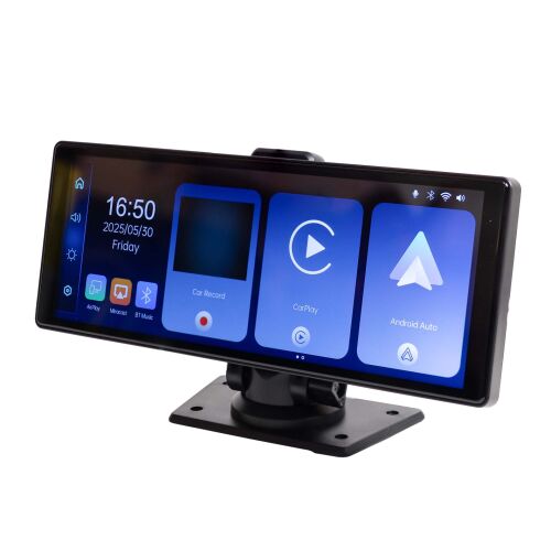 Monitor samochodowy PNI L1026 10,26 cala, bezprzewodowy Carplay, nawigacja, muzyka, zestaw głośnomówiący, bluetooth, nadajnik FM 143559496
