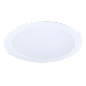 LED stropna svjetiljka PNI D-Light 2402W 24W, ugradbena, okrugla 29 cm, 6500K, napajanje 230V, 2640 lm, bijela 143560207 - Stropna lampa