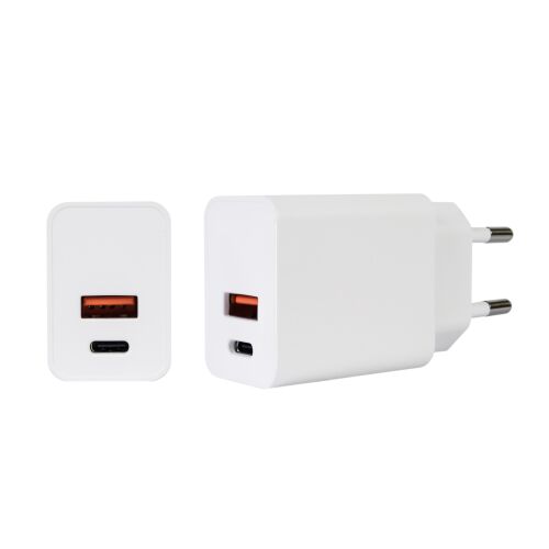 Zasilacz PNI CHG300 z portem USB C, QC3.0, PD3.0, PPS i portem USB-A, 30W