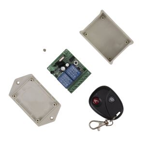 Releu cu telecomanda PNI CA500 pentru comanda 1 sau 2 usi de garaj, porti, bariere, 2 relee, alimentare 12V 143560215 - Telecomenzi porți