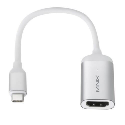 Адаптер MINIX, с USB, NEO, C-HDSI, USB, до 4K 60Hz, HDMI, сребрист 143560225