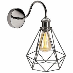 Аплик Loft Black Chrome 392230 143561389 - Стенна лампа