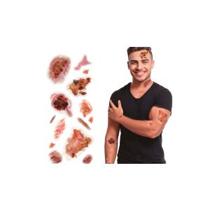 Véres sebek tetoválás