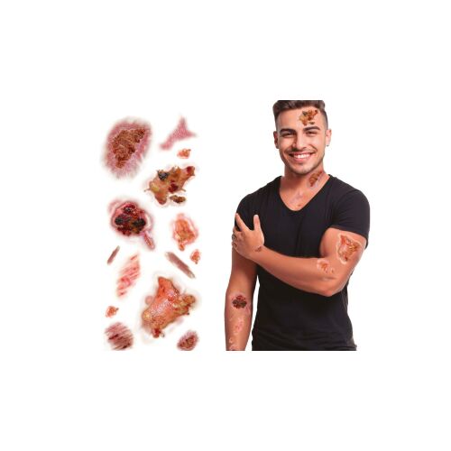 Véres sebek tetoválás 143561452