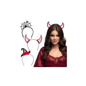 Halloween tiara 3 féle 143561453 - Hajcsat, hajráf