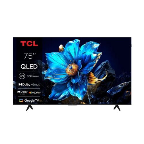 Televizor Smart QLED TCL 75T69C, 189 cm, Ultra HD 4K, Google TV, Clasa F 145437641