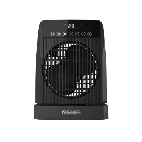 Elektromos fűtőventilátor, Olimpia Splendid, Caldo Soul, 2000 W, fekete