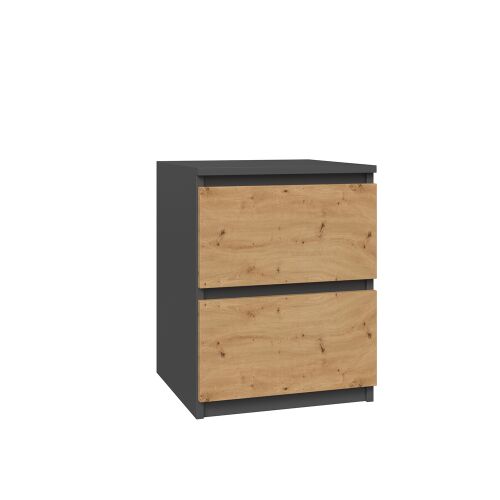 Szafka nocna Malwa W2 ANTRACYT ARTISAN