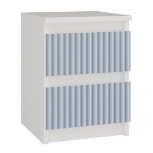 Нощно шкафче Malwa M2 ARTESO BLUE / Синьо 143565074 - Нощно шкафче