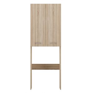 Шкаф за баня POLA DD Sonoma Oak над пералня, затворени врати - Обзавеждане за баня