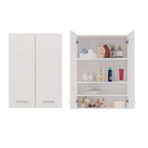 BAD-HÄNGESCHRANK POLA MINI DD - WEISS 143565192