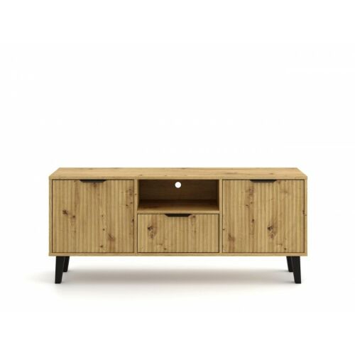 RTV ШКАФ SCANDI 2D1S ТЪНЪК ФЛУТИРАН ФРОНТ ДЪБ ARTISAN