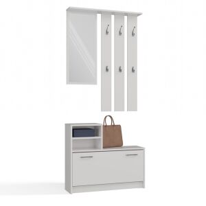 Vera Kleiderschrank VERA WHITE 143565311 - Garderoben-Garnituren