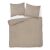 Adamash ágynemű 220x200 taupe bézs sötét monokróm csíkos 1 cm Pure 143565823