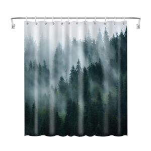 Vízálló zuhanyfüggöny 200x180 cm 3D nyomtatással ZPR21