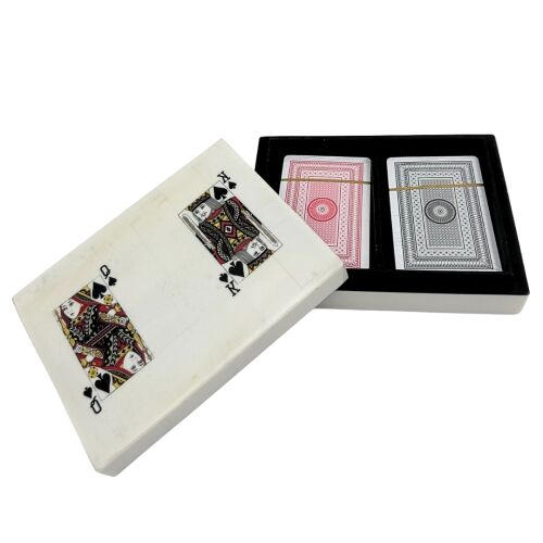 Két kártyapakli gyantadobozban - G1220A 143567436