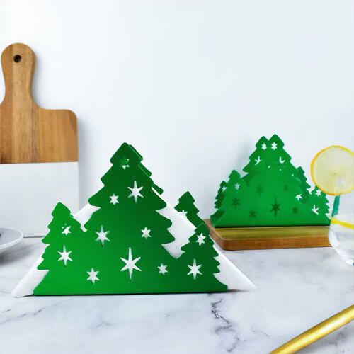 Szalvétatartó - karácsonyfa