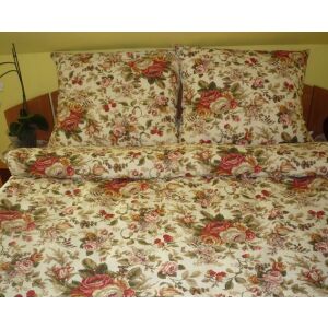 Selyem  ágynemű 200x220 58/1 Mostowiak gombok 100% pamut magasfényű