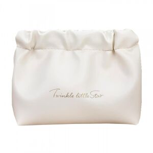 Fehér Ekobőr 'Twinkle little Star' kozmetikai táska - Kozmetikai táska