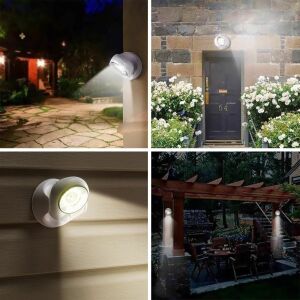 Vezeték nélküli lámpa mozgásérzékelővel