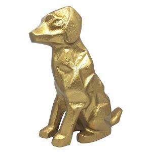 Arany dekoratív kutyafigura - DOG2