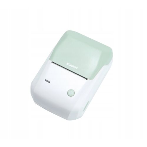NIIMBOT B1 zöld-fehér Bluetooth hőcímkenyomtató új tekercsekkel 143570314