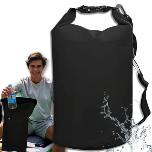 Vízálló nagyméretű, 20 literes strandszáraz hátizsák holmi védelmére 143570609