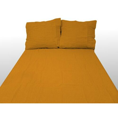 Mustár  ágynemű 140x200 100% pamut vastag lakk 143571114