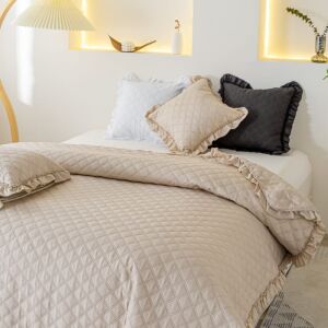 Dobás fodrokkal 240x260 Ruffy bézs fodros gyémánt csillogás dekoratív I2